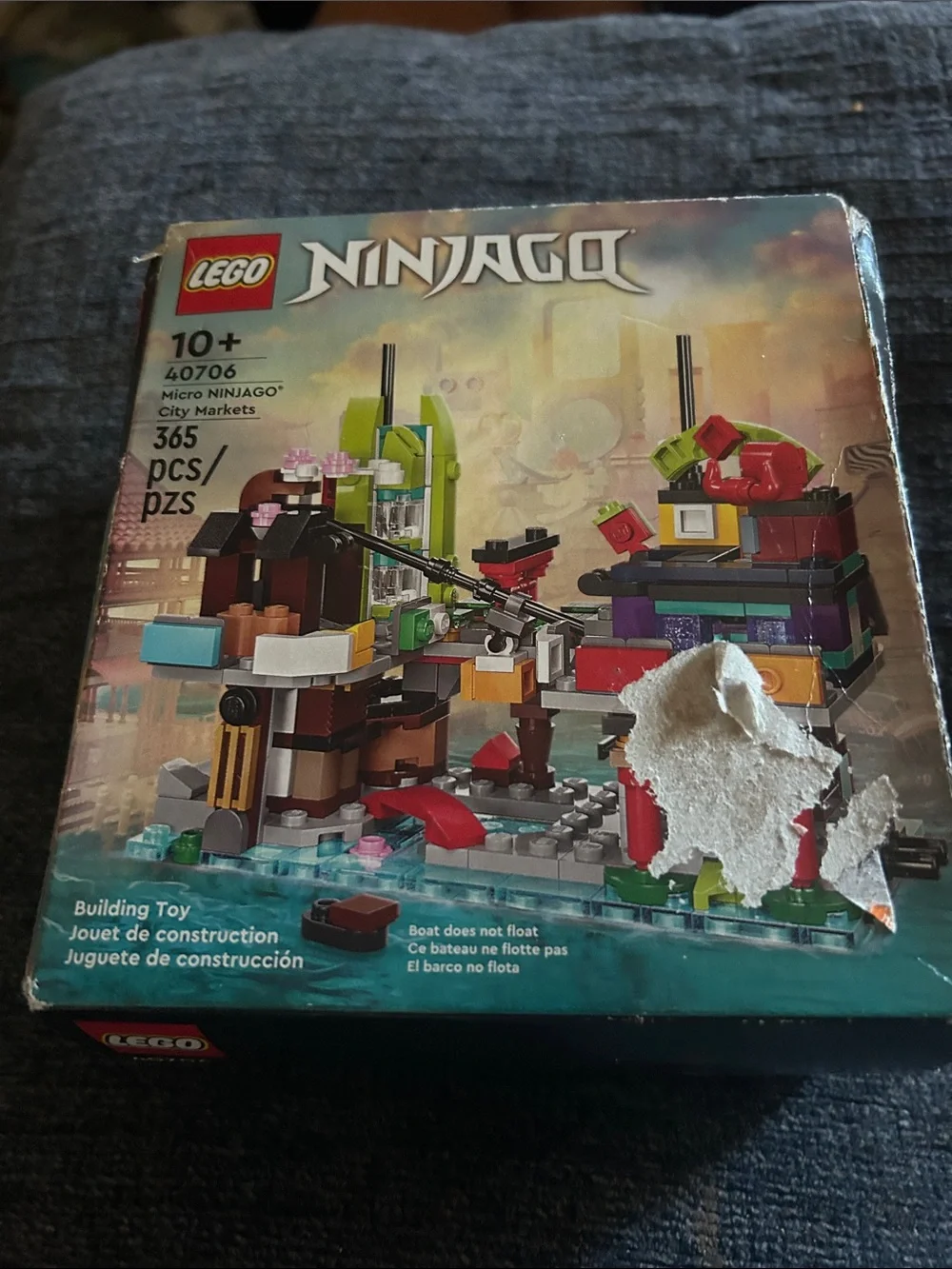 Lego Ninjago micro Ninjago city markets 365 PCS #40706